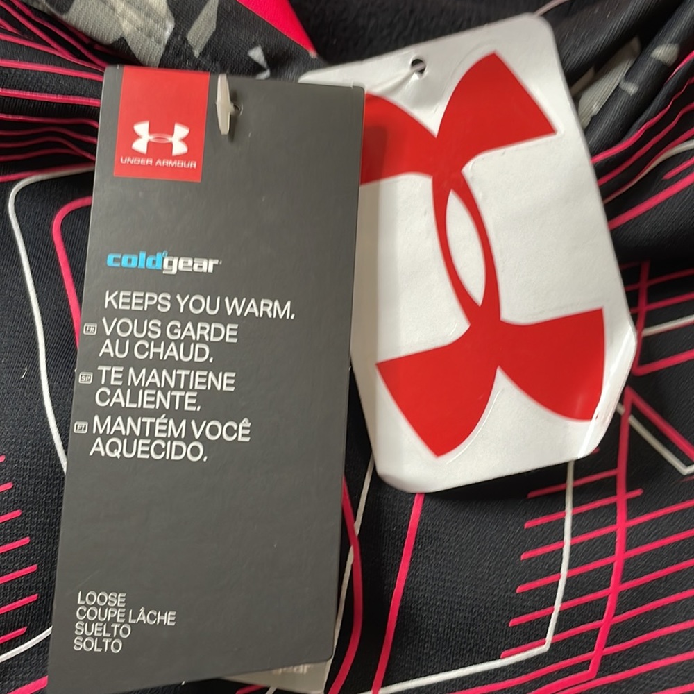 Under Armour Girls Hoodie Sweater Size YSM/P/CH - Picture 13 of 16